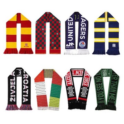 Polyester Harry Potter Gryffindor Knit Scarf