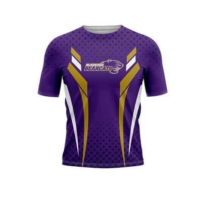 Custom Men's 3/4 Sleeve Tee Shirt - USA MADE