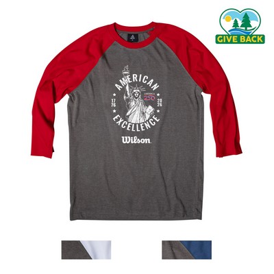 America 250 ACE Raglan 3/4 Sleeve Tee