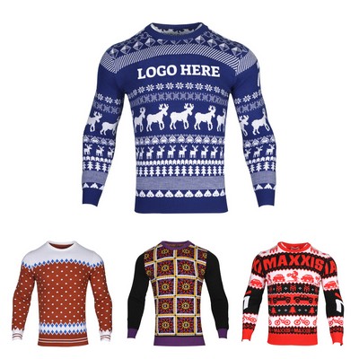 Acrylic Knitted Ugly Sweater