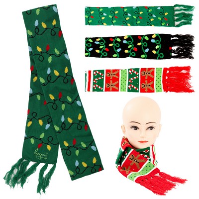 Christmas Scarf With Lights