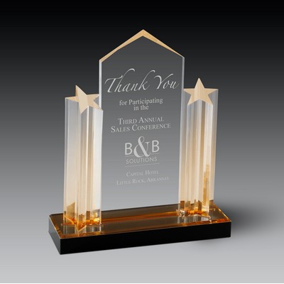 Impress Star Columns™ Award (7½"x9"x2½")